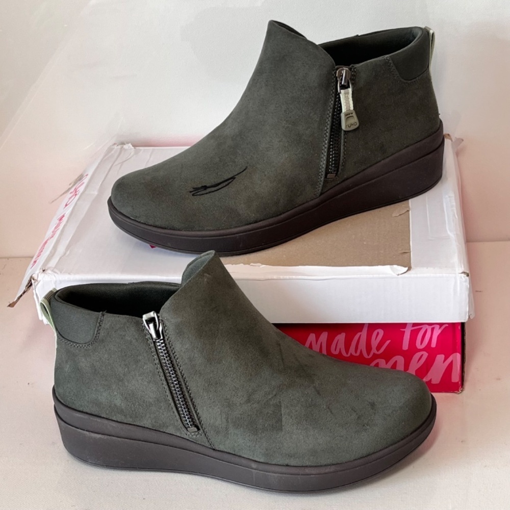 Ryka Lyrical Side Zip Wedges Sneaker - Picture 4 of 7